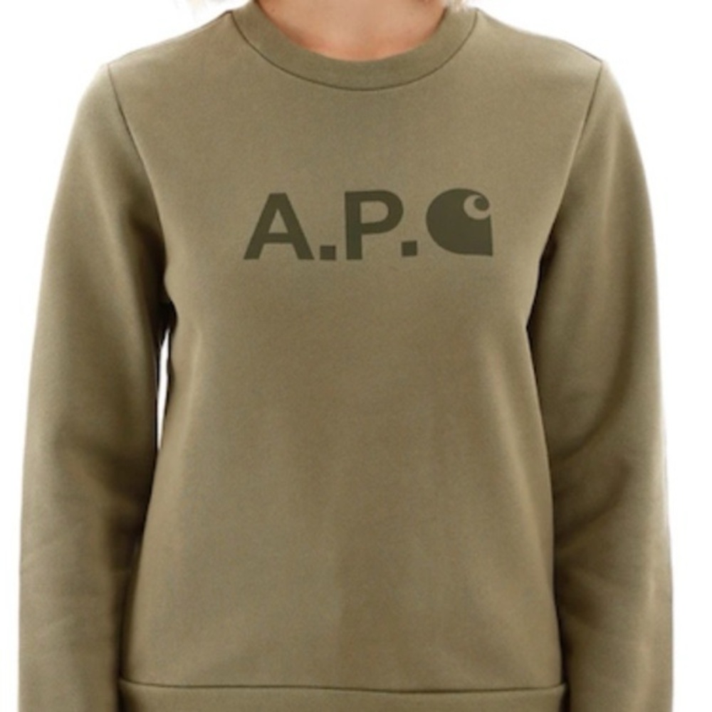 A.P.C. Olive Sweatshirt
